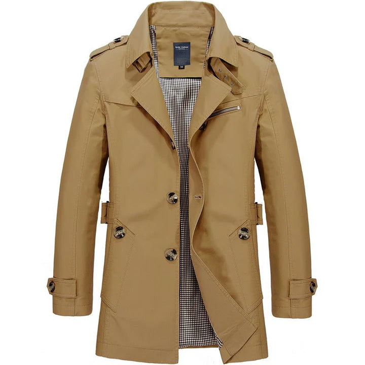 Roberto | Stylish Trench Coat for Men