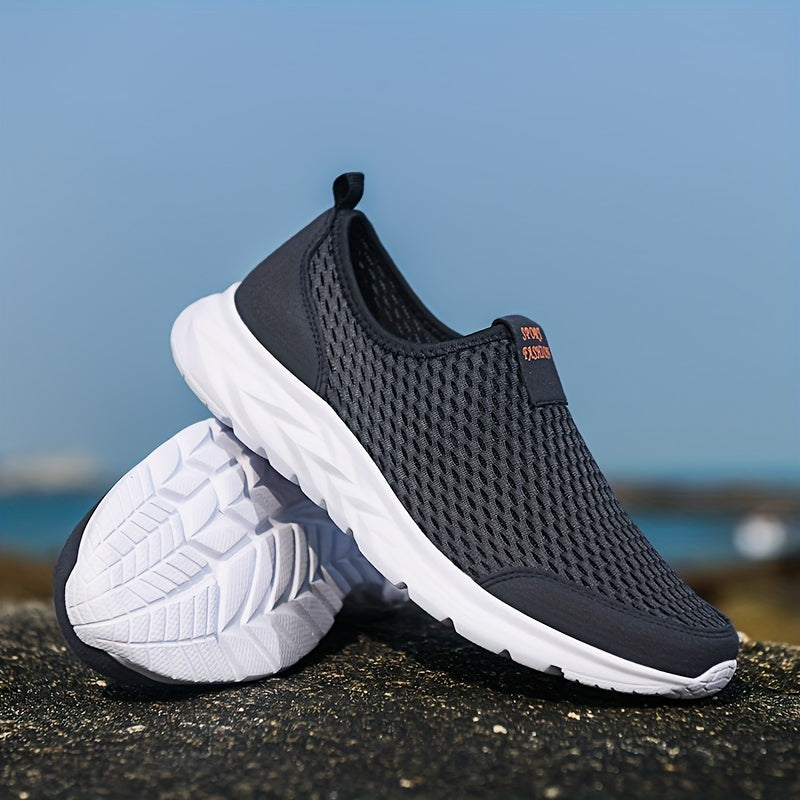 Noah | Breathable Mesh Slip-On Sneakers