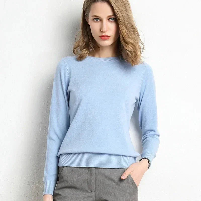 Brooke | Slim Cashmere Pullover - MORI