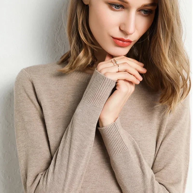 Brooke | Slim Cashmere Pullover - MORI