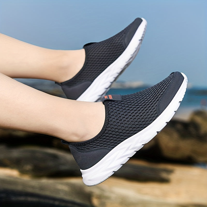 Noah | Breathable Mesh Slip-On Sneakers