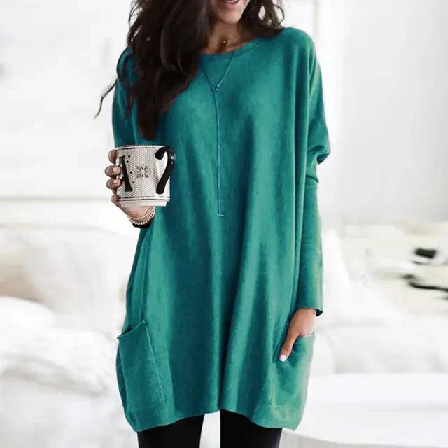 Milea | Long-sleeved Tunic with Pockets - MORI