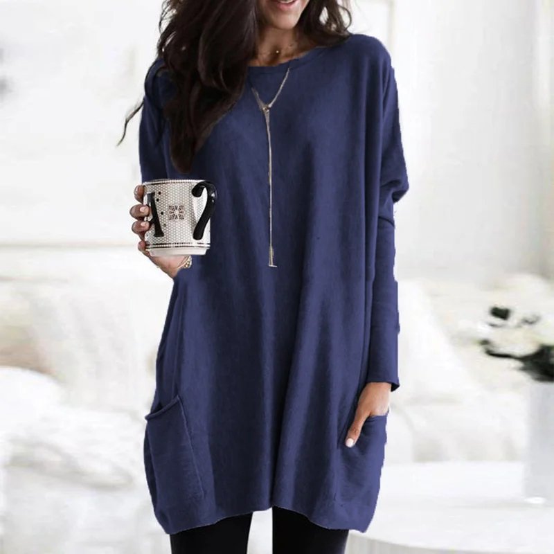 Milea | Long-sleeved Tunic with Pockets - MORI