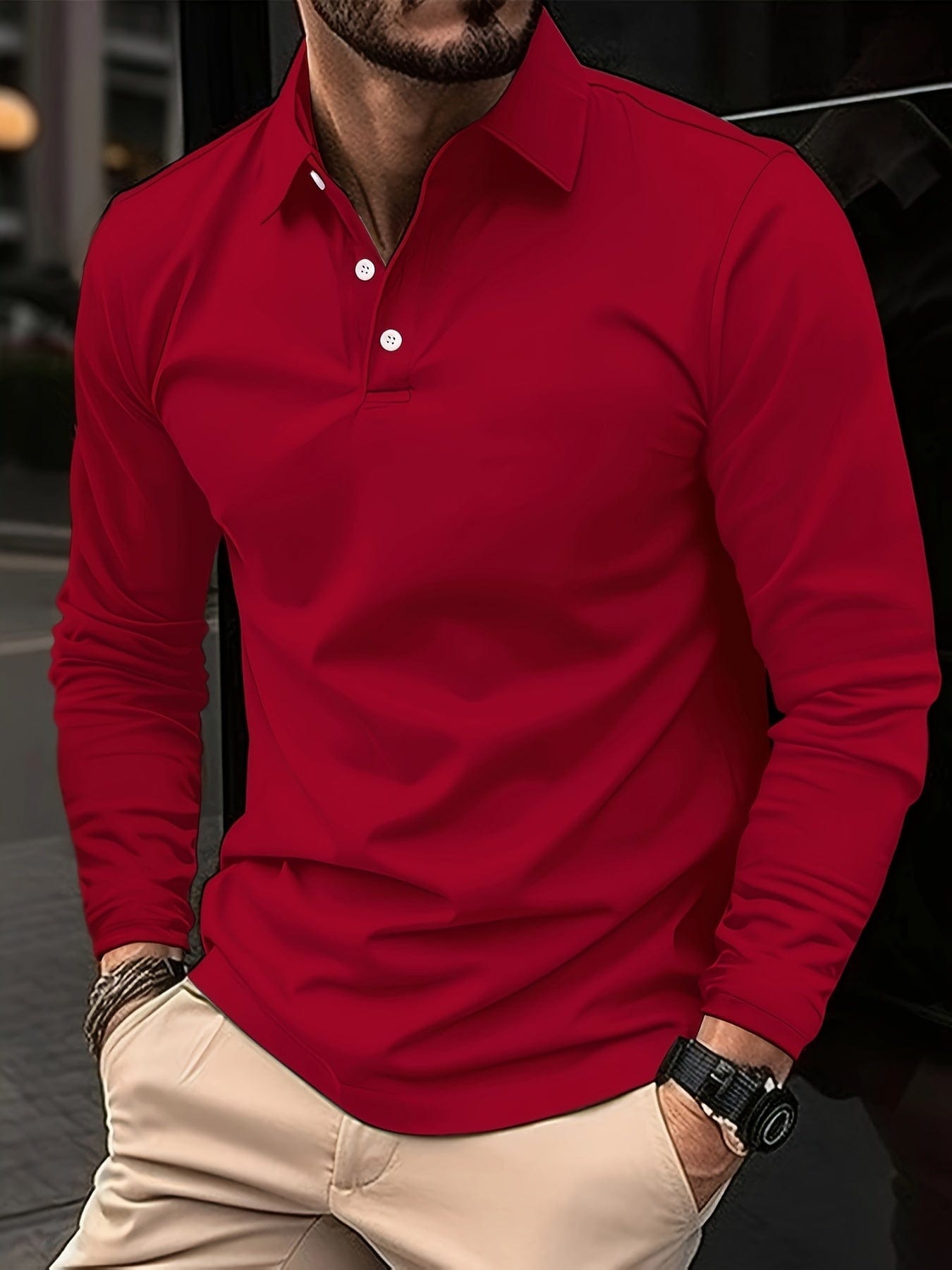 Preston | Long-Sleeved Polo Shirt - MORI